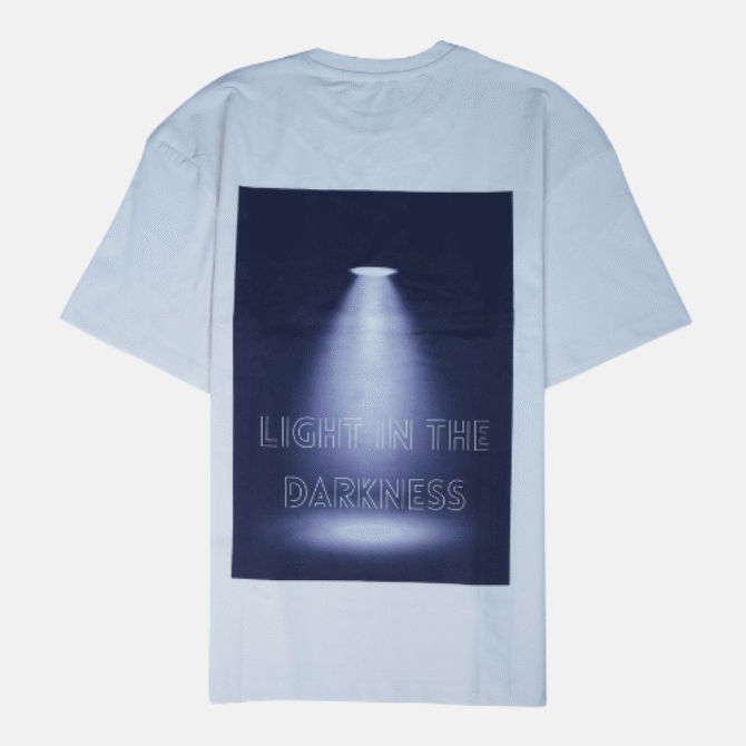 Premium Drop Shoulder Tee - Cream