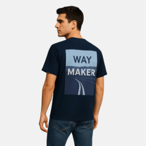 Premium Drop Shoulder Tee – Black
