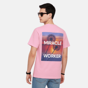 Premium Drop Shoulder Tee – light purple