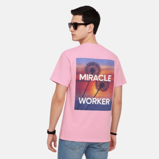 Premium Drop Shoulder Tee - light purple